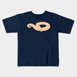 Albino Kenyan Sand Boa Kids T-Shirt